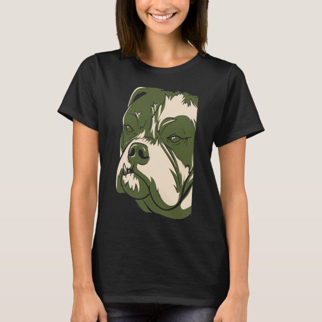Bulldog T Shirt (Framsida)