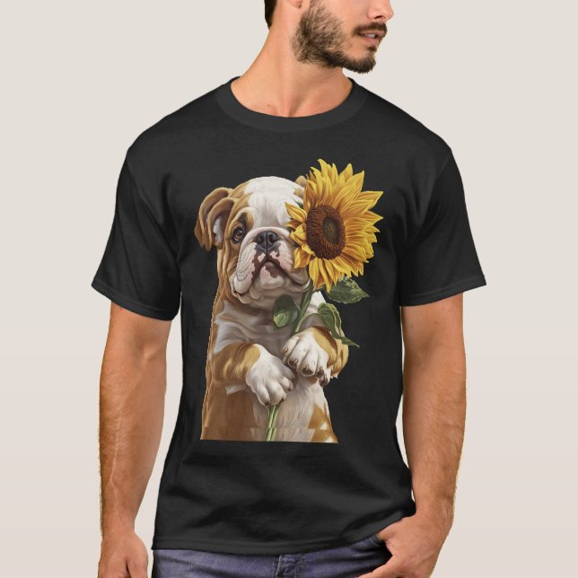 Bulldog  t shirt (Framsida)