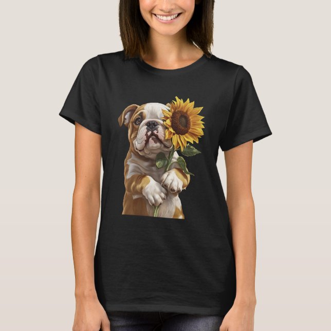 Bulldog  t shirt (Framsida)