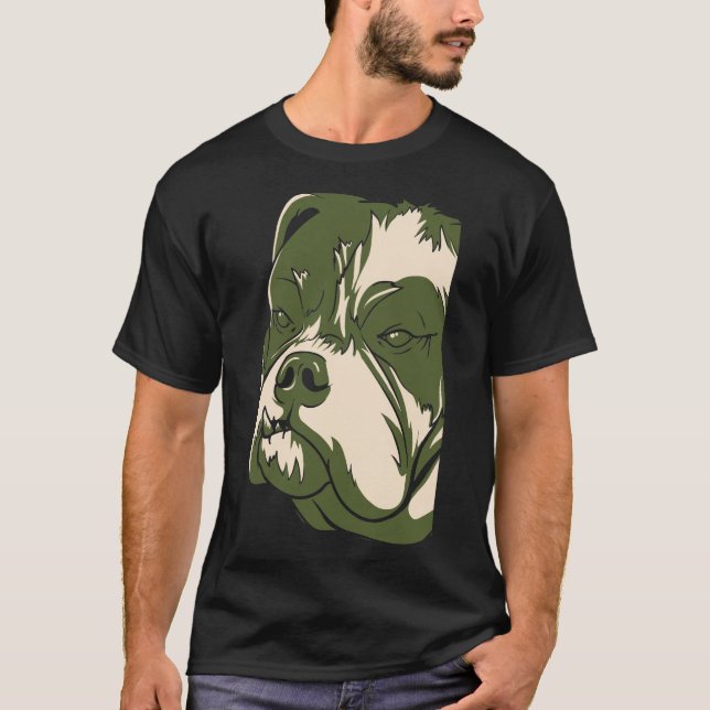 Bulldog T Shirt (Framsida)