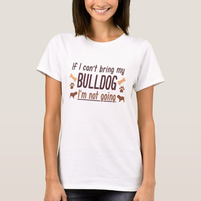 Bulldog T Shirt (Framsida)