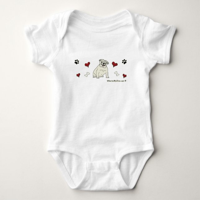 bulldog tee shirt (Framsida)