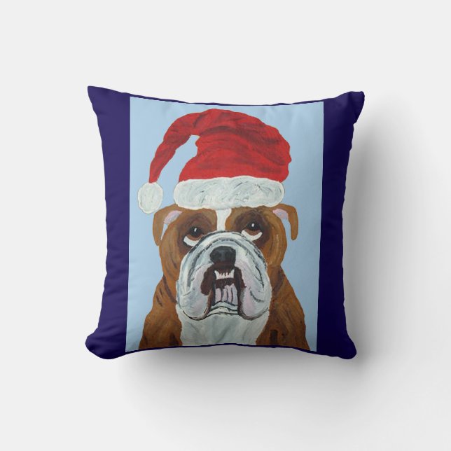 Bulldog Tomte Kudde (Framsida)