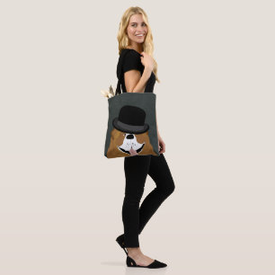 Bulldog Tote Bag Tygkasse