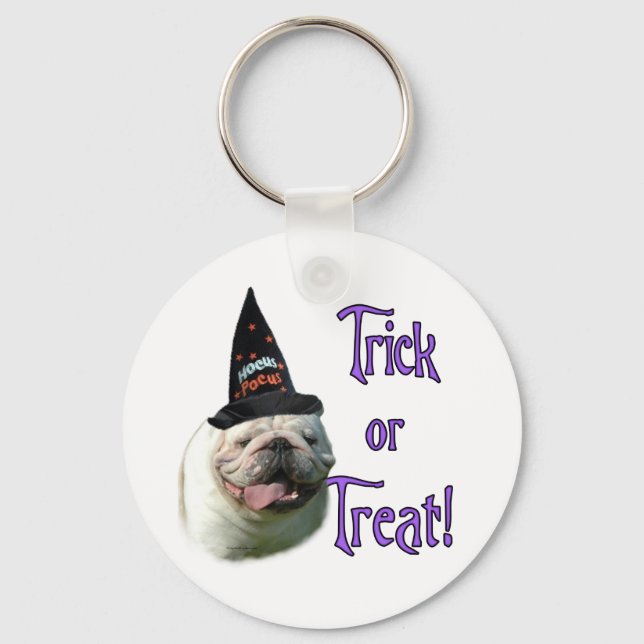 Bulldog Trick Nyckelring (Framsida)