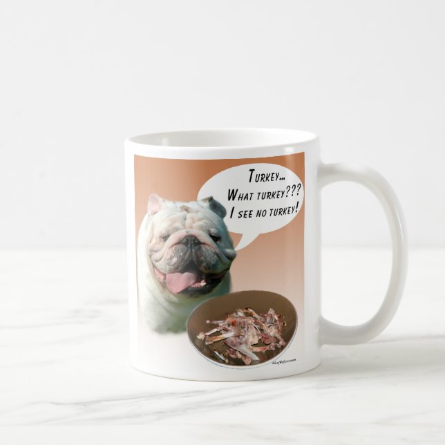 Bulldog Turkey Kaffemugg (Höger)