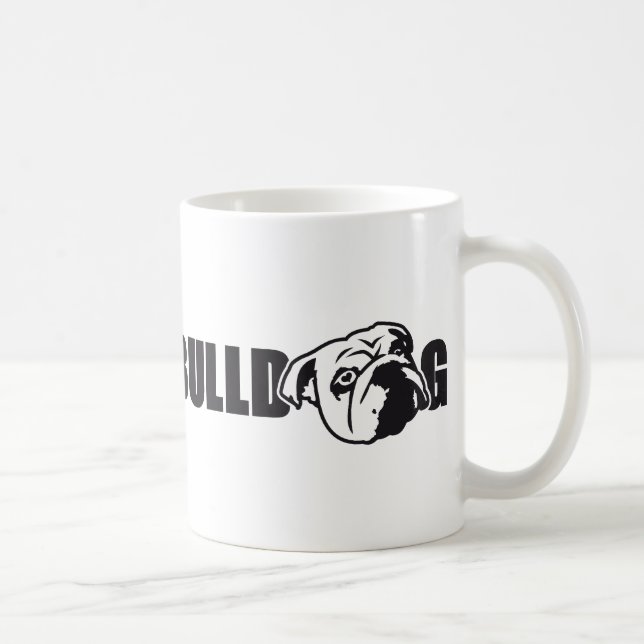 Bulldog v2 1c kaffemugg (Höger)