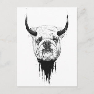 Bulldog Vykort