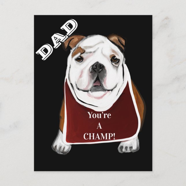 BULLDOG VYKORT (Framsida)