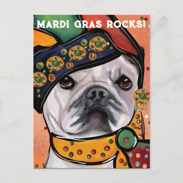 Bulldog   vykort (Framsida)