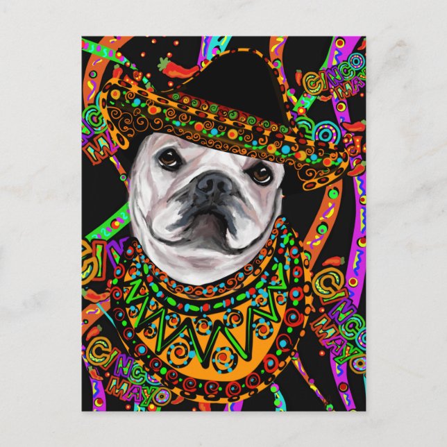 Bulldog   vykort (Framsida)