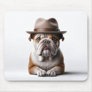 Bulldog Wearing a Fedora Musmatta