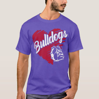 Bulldogeam Mascot School Spirit Go Dawgs For Men W T Shirt