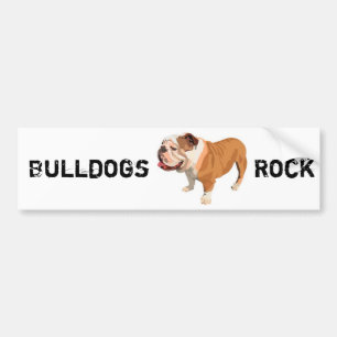 Bulldogg Bildekal