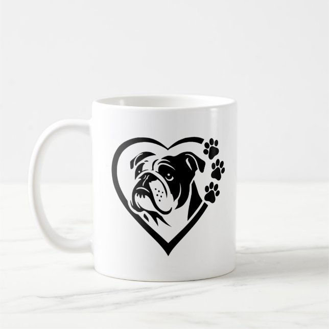 Bulldogg Kaffemugg (Vänster)