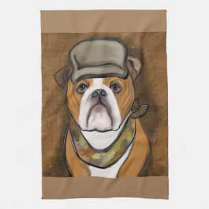 Bulldogg Kökshandduk