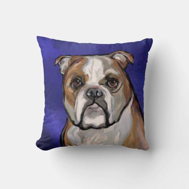 Bulldogg Kudde (Framsida)