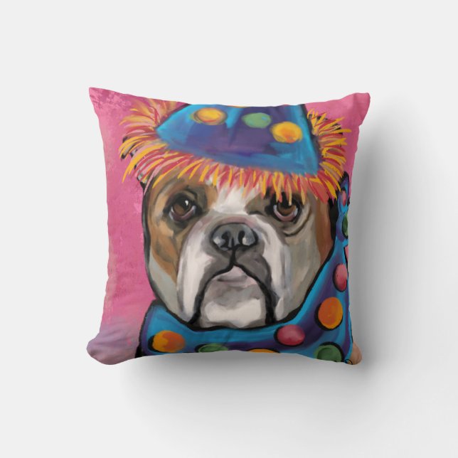Bulldogg Kudde (Framsida)