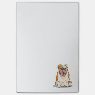Bulldogg Posta-honom Post-it Block
