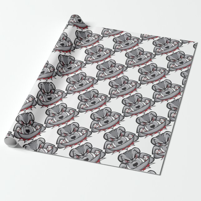 bulldogg presentpapper (Utrullad)