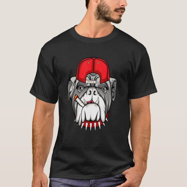 Bulldogg T Shirt (Framsida)