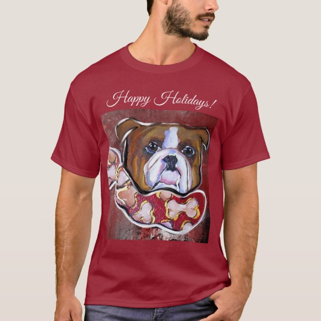 Bulldogg T Shirt (Framsida)