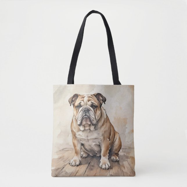 Bulldogg Tygkasse (Framsida)