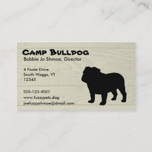 Bulldogg Visitkort