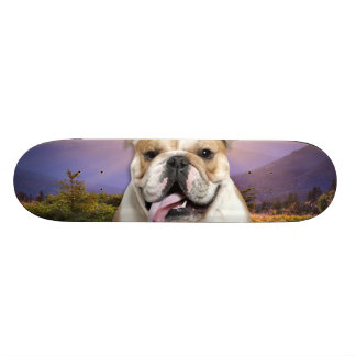 Bulldoggäng Old School Skateboard Bräda 21,6 Cm