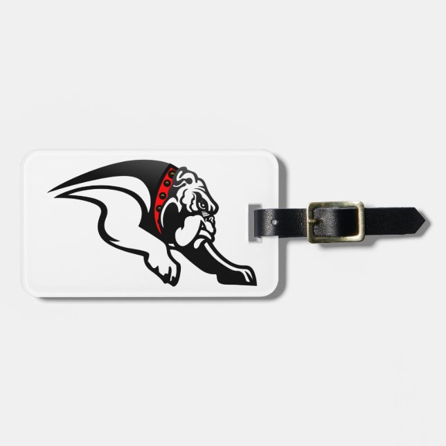 Bulldoggar 1 bagagebricka (Horisontell Framsida)