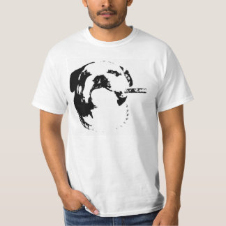 Bulldoggcigarren stencilerar T Tröja