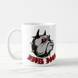 Bulldoggdjävulenhundar Kaffemugg