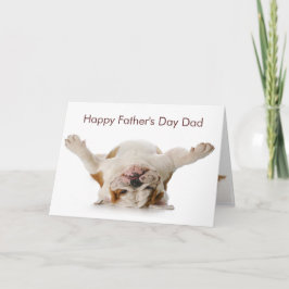 Bulldoggfars dagkort kort