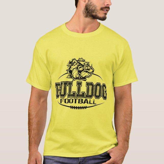 bulldoggfotboll t shirt (Framsida)
