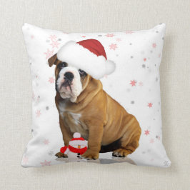 Bulldoggjulhelgdag kudder kudde