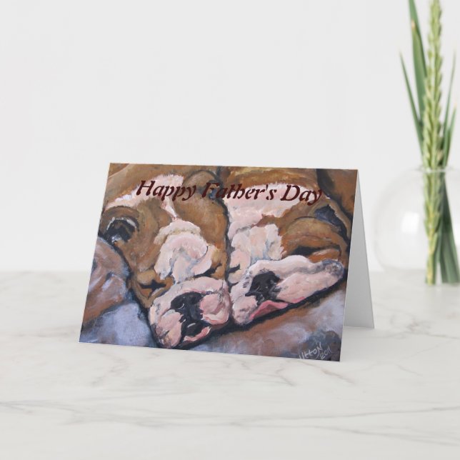 Bulldoggkort Kort (Framsida)