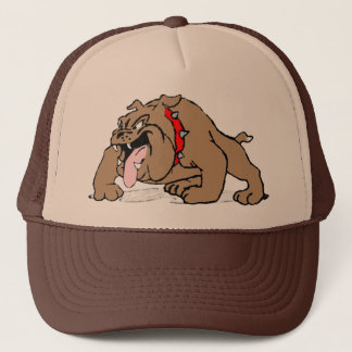 Bulldoggtecknadkonst Keps