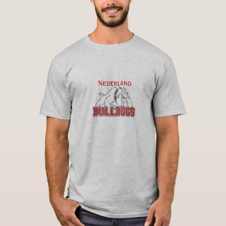 Bulldoggutslagsplatsskjorta Nederland T Shirt