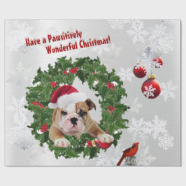 BulldoggvalpPawsitively underbar version #3a Presentpapper