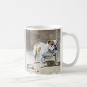 Bulldoggvintagemugg Kaffemugg
