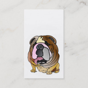 Bulldoggvisitkortar Visitkort