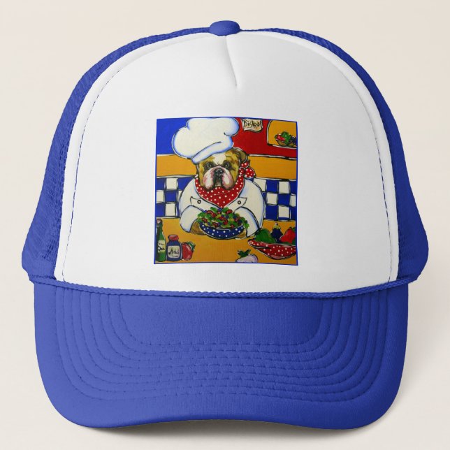 Bulldogkock Truckerkeps (Framsida)