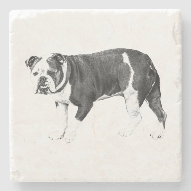 Bulldogtrygghet, subtila lager stenunderlägg (Framsidan)