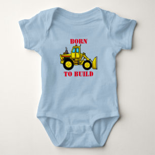 Bulldozer Baby Jersey Bodykostym T Shirt