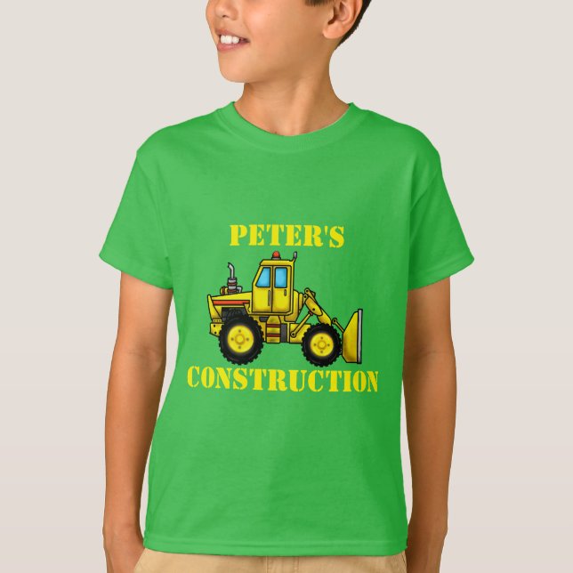 Bulldozer Boys T-Shirt (Framsida)