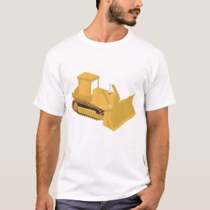 Bulldozer Construction Lastbil T Shirt