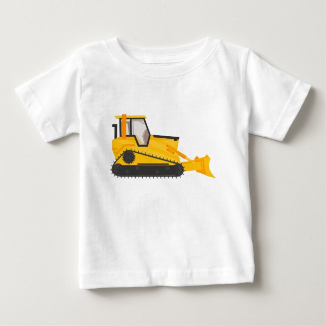 Bulldozer Construction Maskin Tröja (Framsida)