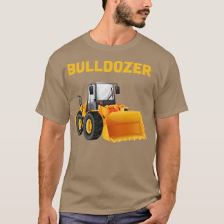 Bulldozer Lastbil T Shirt