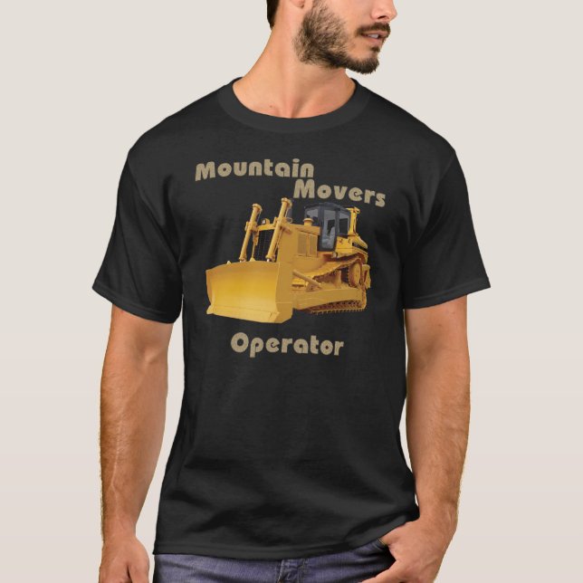 Bulldozer-operator T-shirt (Framsida)