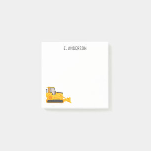 Bulldozer-Personlig Post-it Block